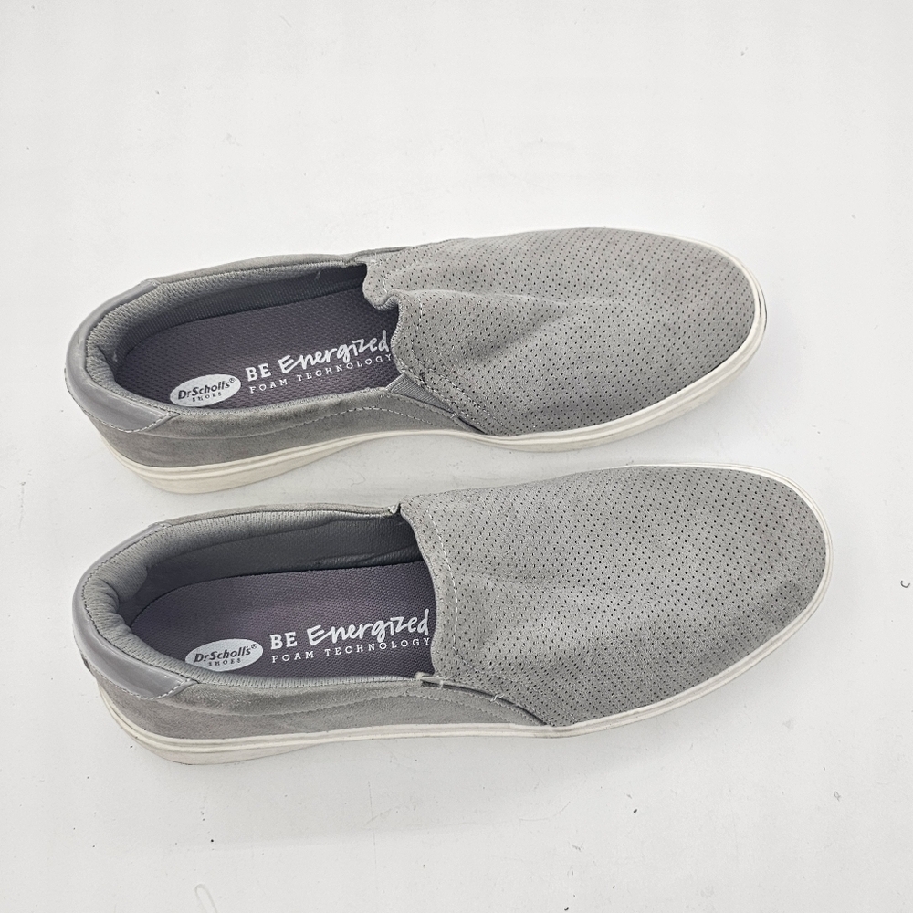 Dr. Scholl's Nova Slip-On Microfiber Sneakers Gray Size 9.5 - Picture 12 of 12